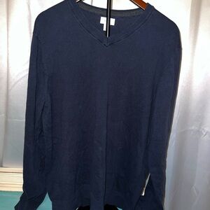 Old Navy Dark Blue V-Neck Sweater